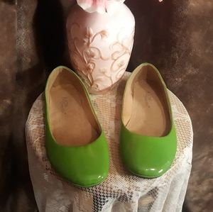 Patent green Max Collection flats